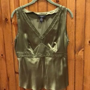 Alfani silk tank top